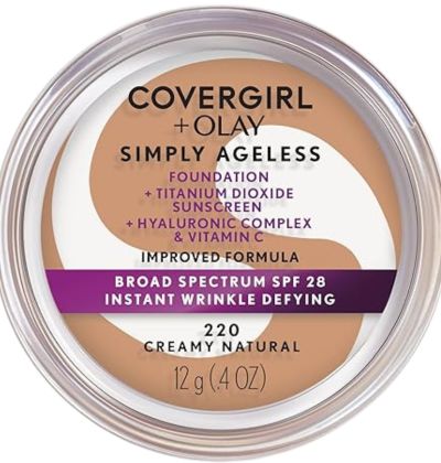 2.  COVERGIRL & Olay Simply Ageless Foundation 
