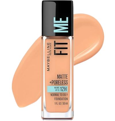 1. Maybelline Fit Me Matte + Poreless Foundation (Classic Beige)