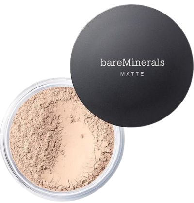2.  Bare Minerals Original Matte Loose Mineral Foundation SPF 15