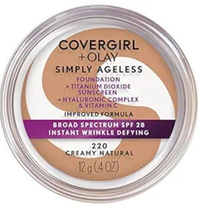 4.  COVERGIRL & Olay Ageless Instant Wrinkle-Defying Foundation — Prevent Skin Damage