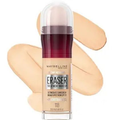 5.  Maybelline Instant Age Rewind Foundation with SPF 20 — Perfect for covering uneven skin
